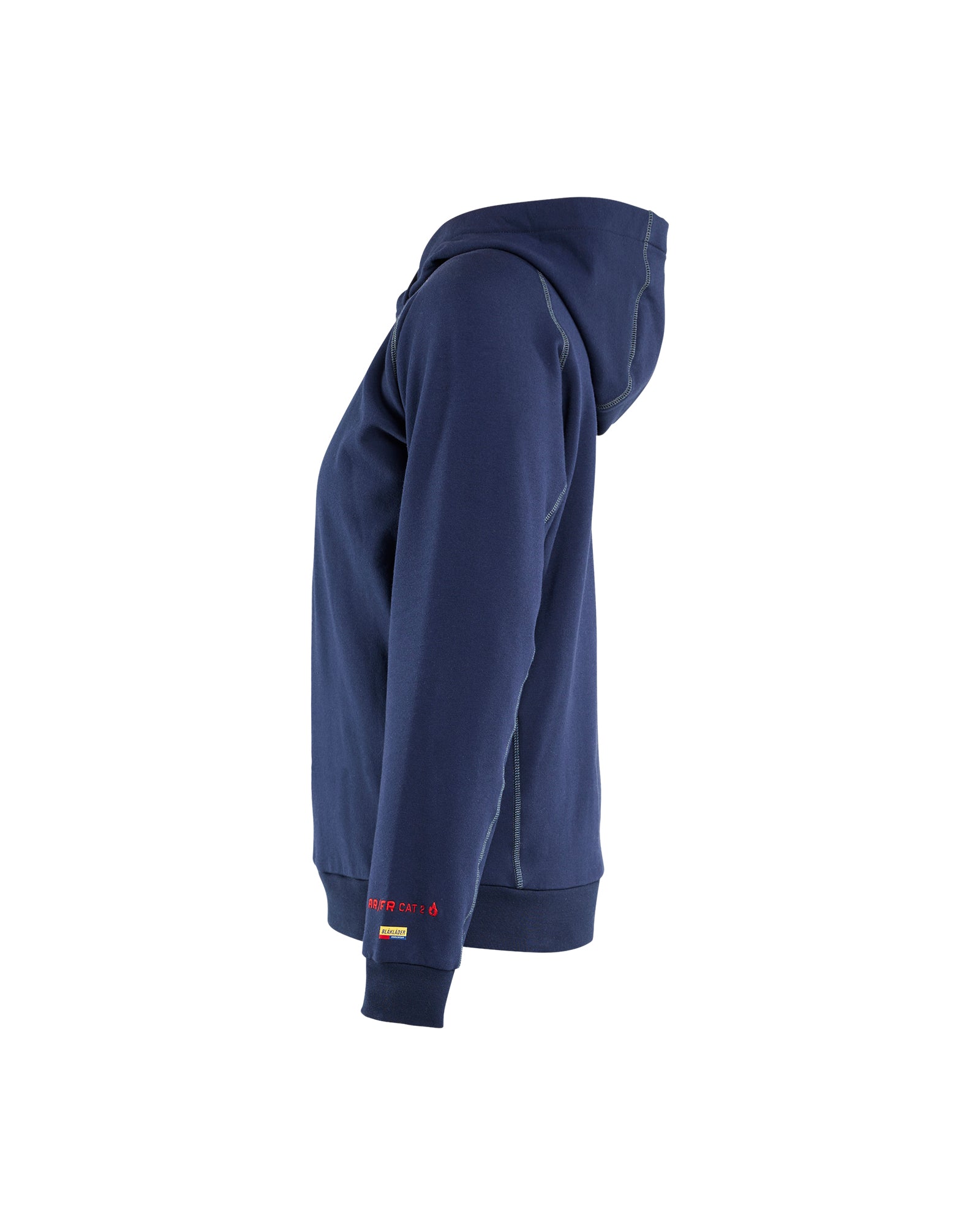 blaklader-women-s-flame-resistant-hoodie-sweat-femme-bleu-marine image 4