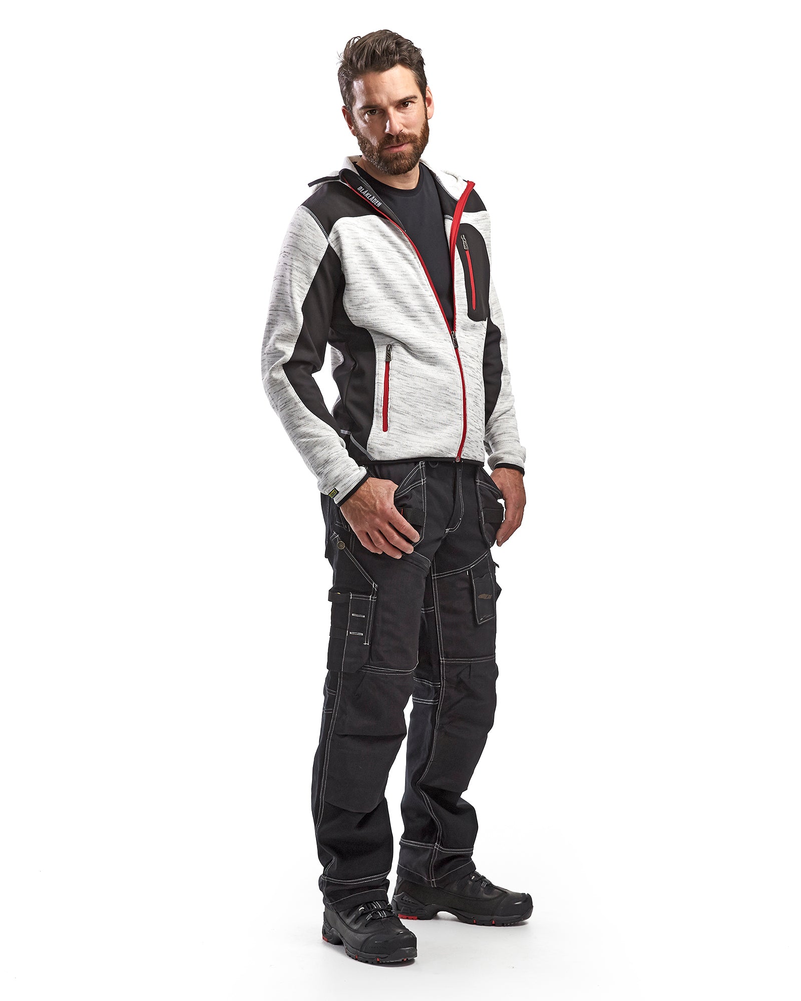 blaklader-x1600-max-pantalon-de-travail-noir-canvas-lourd image 8