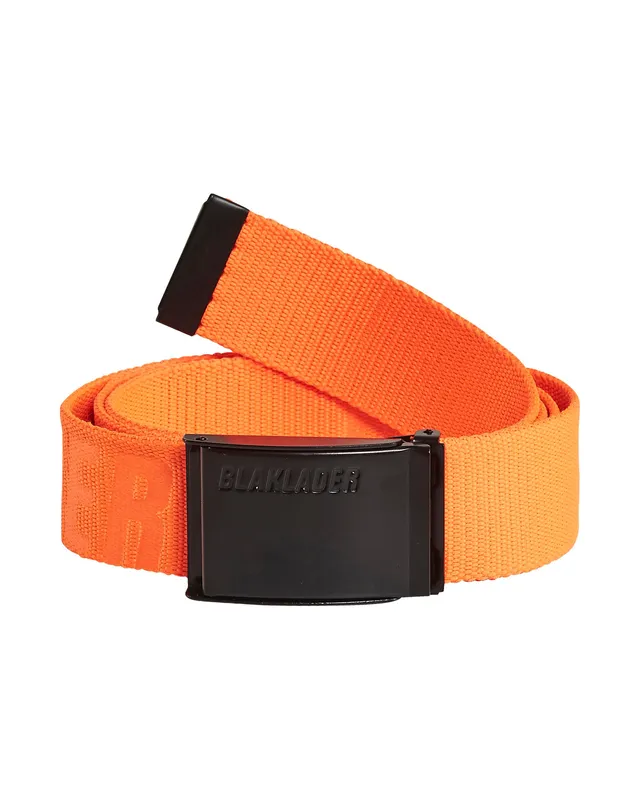 blaklader-belts-ceinture-toile-orange-taille-unique image 1