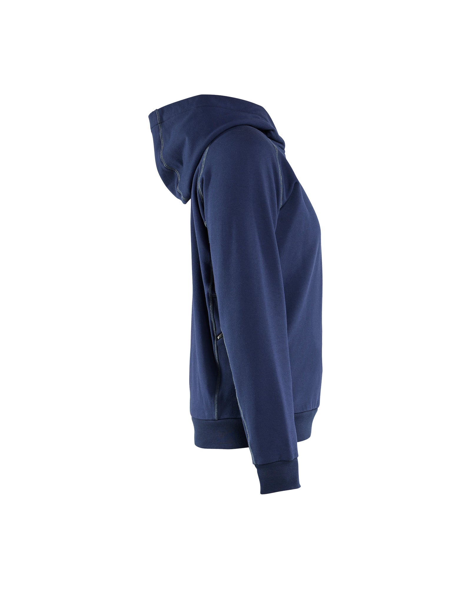 blaklader-women-s-flame-resistant-hoodie-sweat-femme-bleu-marine image 3