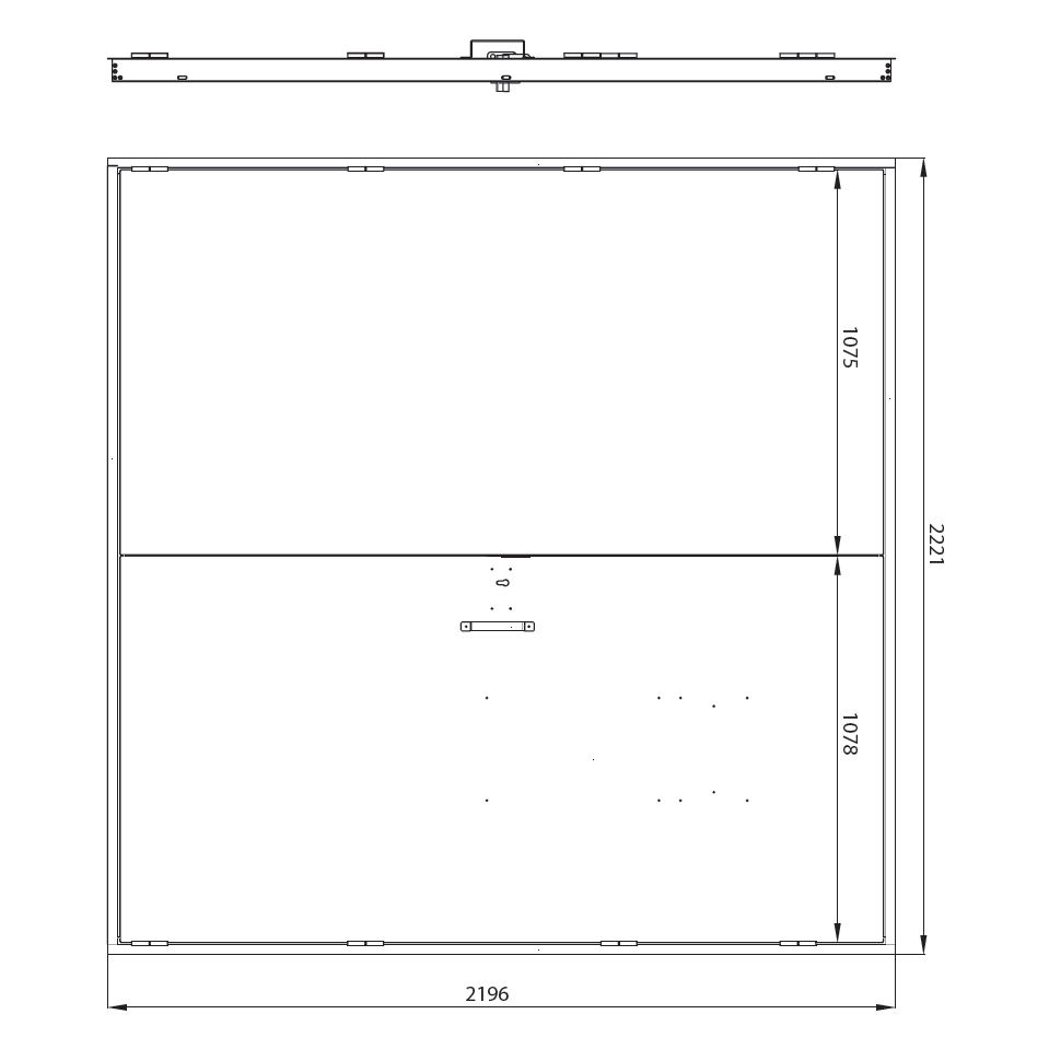devismes-porte-de-poste-2-vantaux-alu-sans-ventilation-ral-1015 image 2