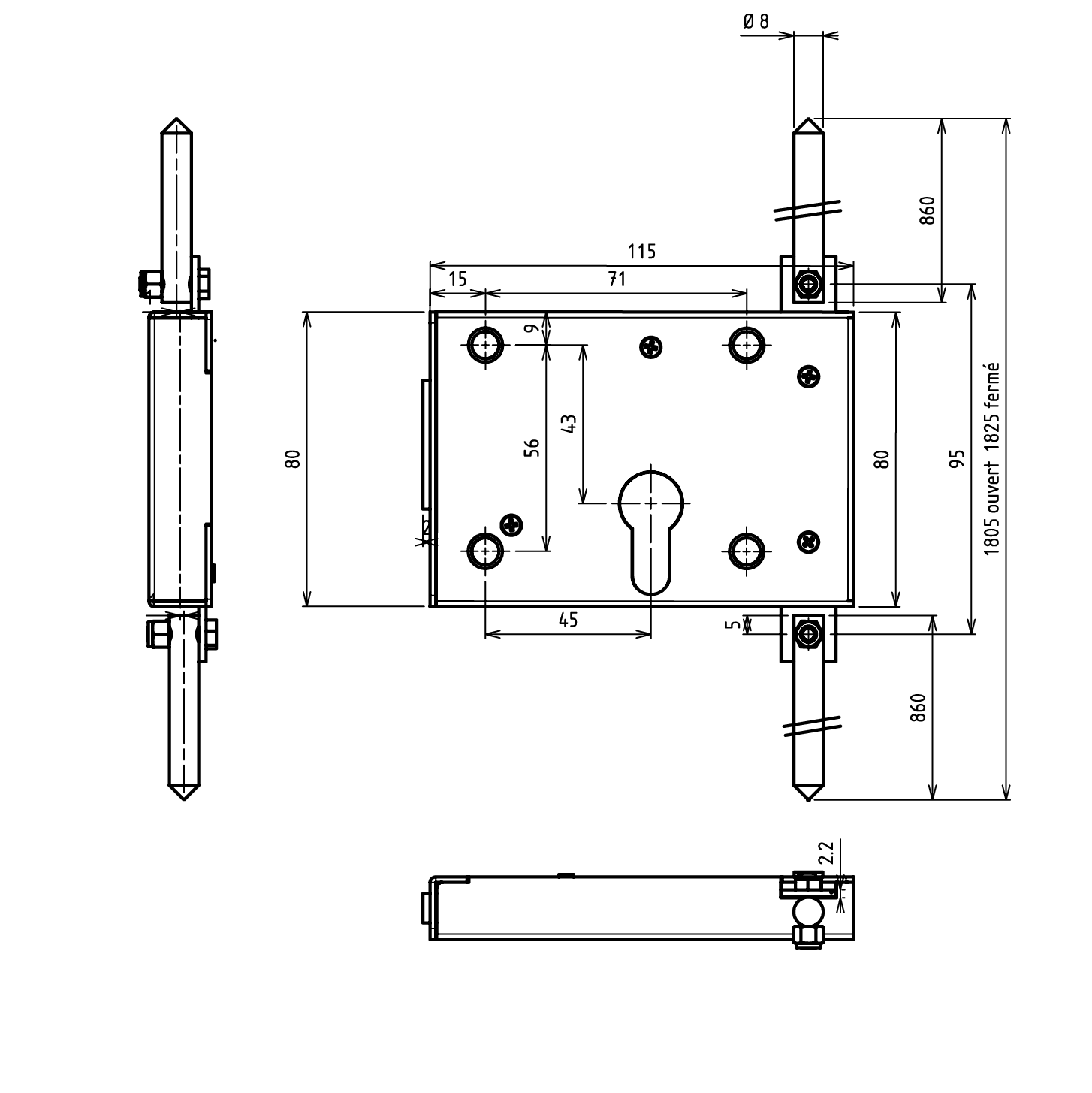 devismes-verrou-gdf-3-points-acier-zingu-coffre image 2