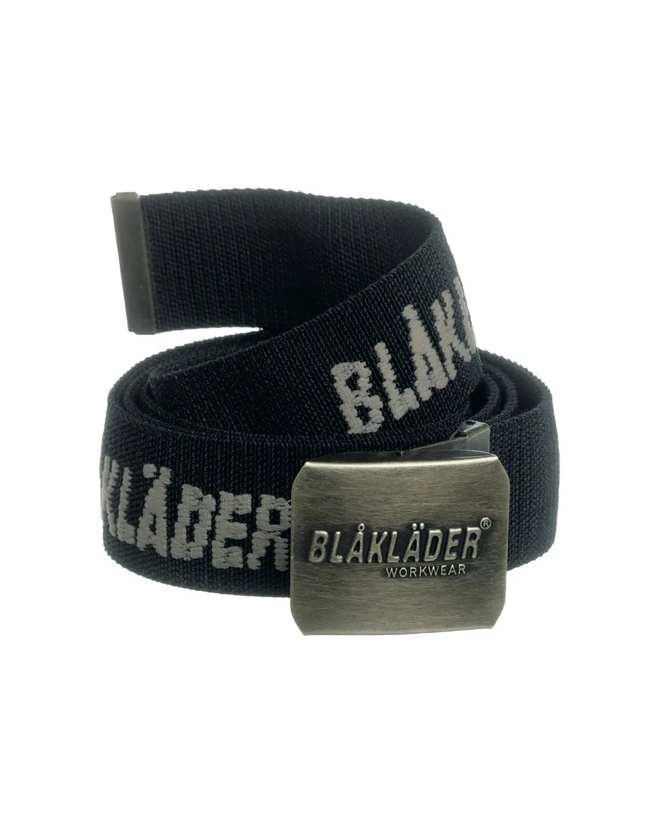 blaklader-belts-stretch-ceinture-sangle-lastique-noire image 1