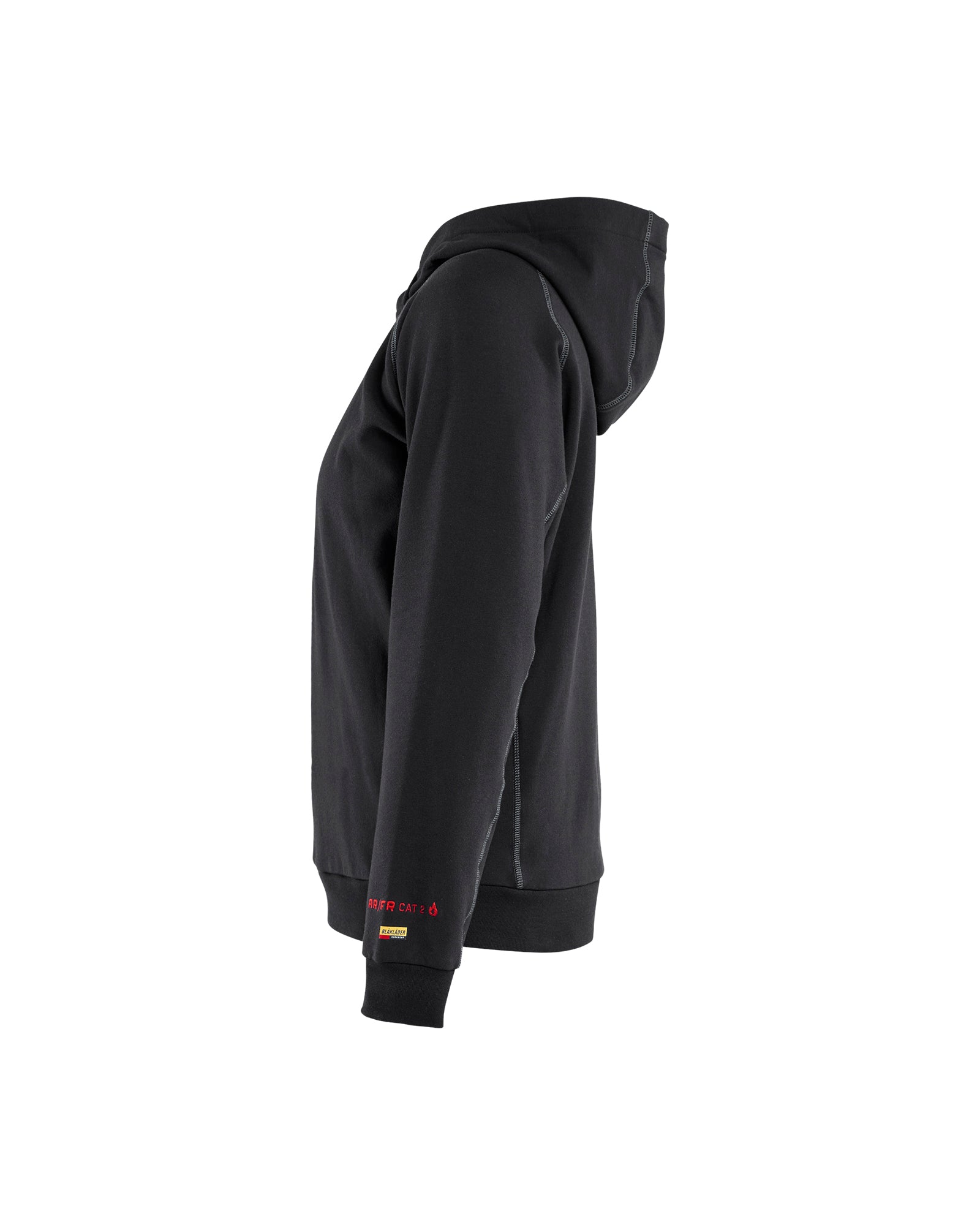 blaklader-hoodie-femme-ignifug-noir-fr-cat-2-capuche image 4
