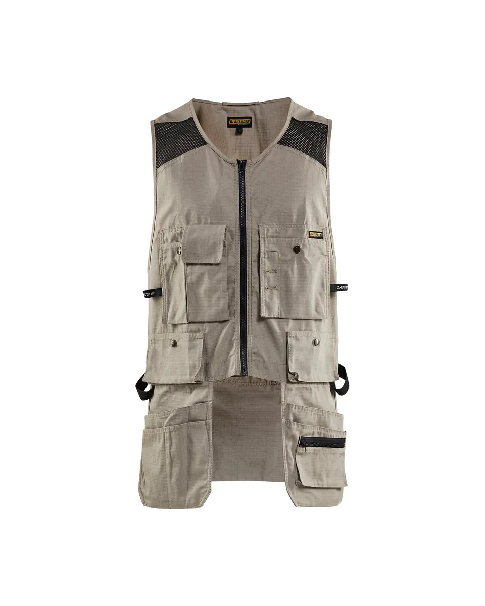 blaklader-gilet-ripstop-kangaroo-utility-vest-pierre image 1