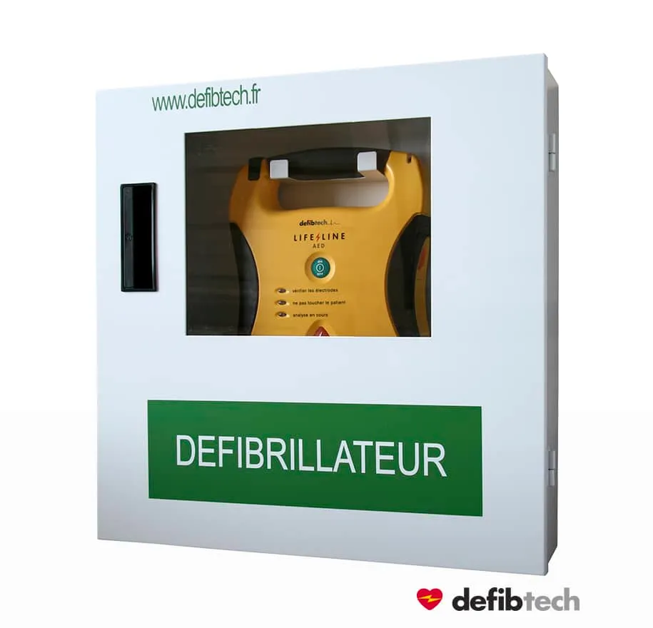 defibtech-dac-220-bo-tier-mural-int-rieur-d-fibrillateur-alarme image 1