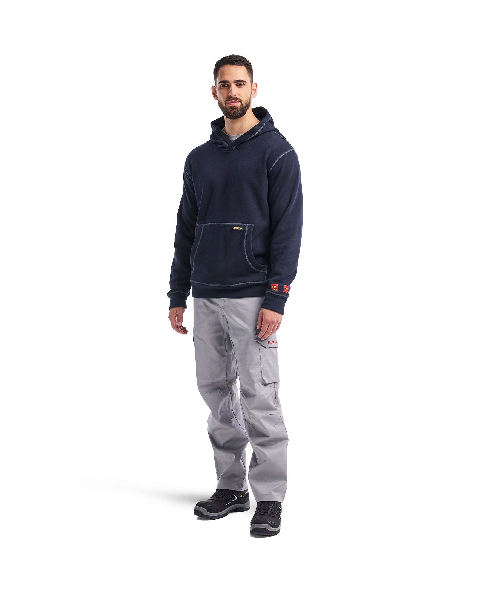 blaklader-hoodie-sweat-ignifug-bleu-marine-cat-2 image 7