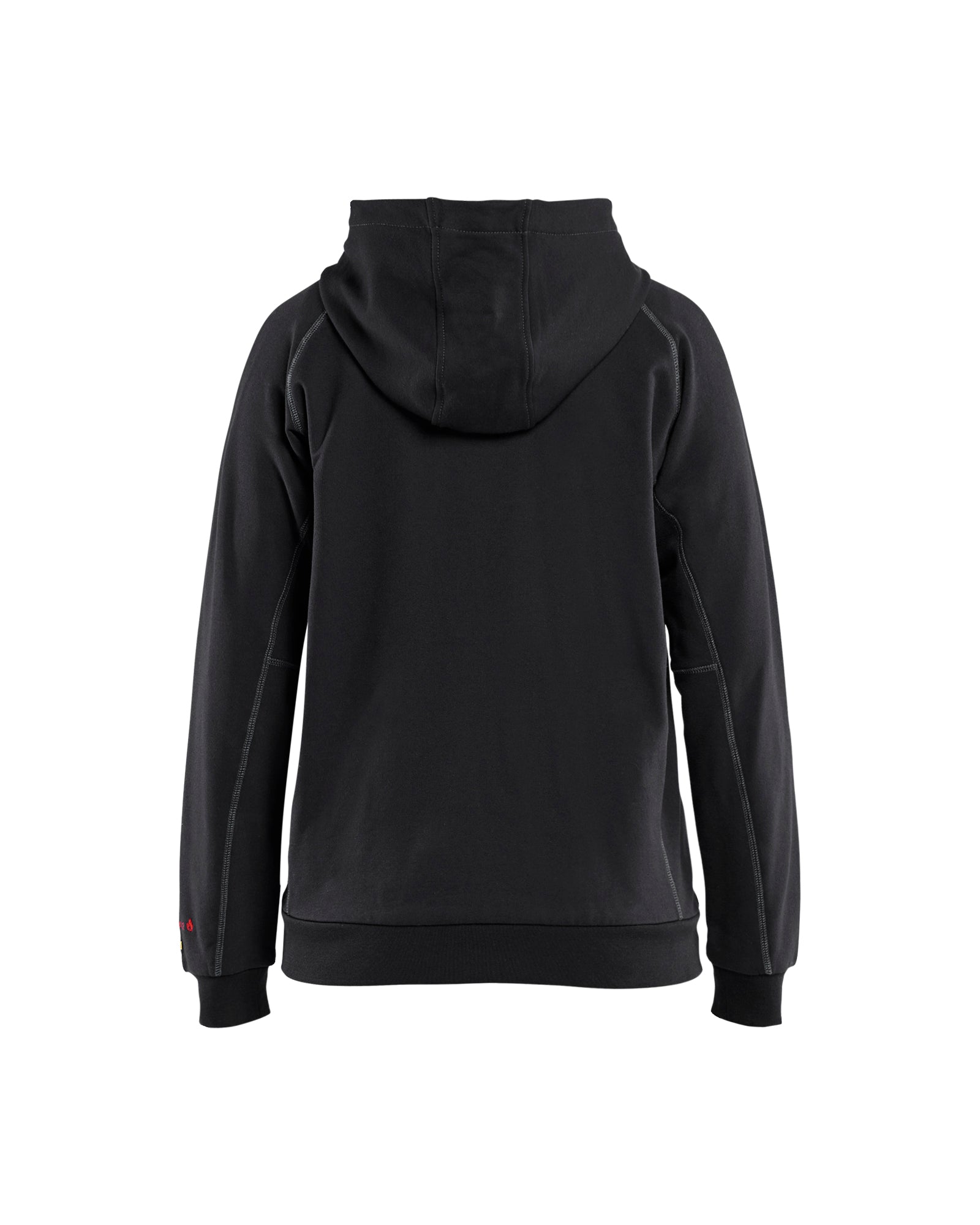 blaklader-hoodie-zipp-ignifug-femme-noir-cat-2 image 2