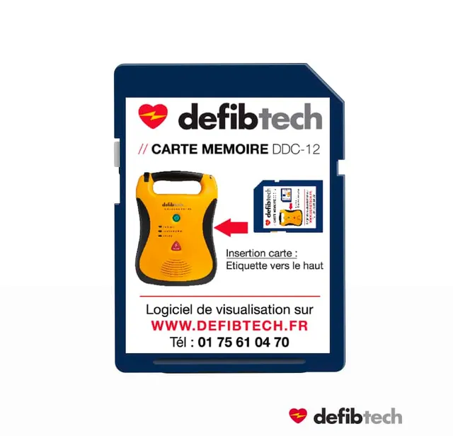 defibtech-lifeline-carte-m-moire-mmc-d-fibrillateur-ecg image 1