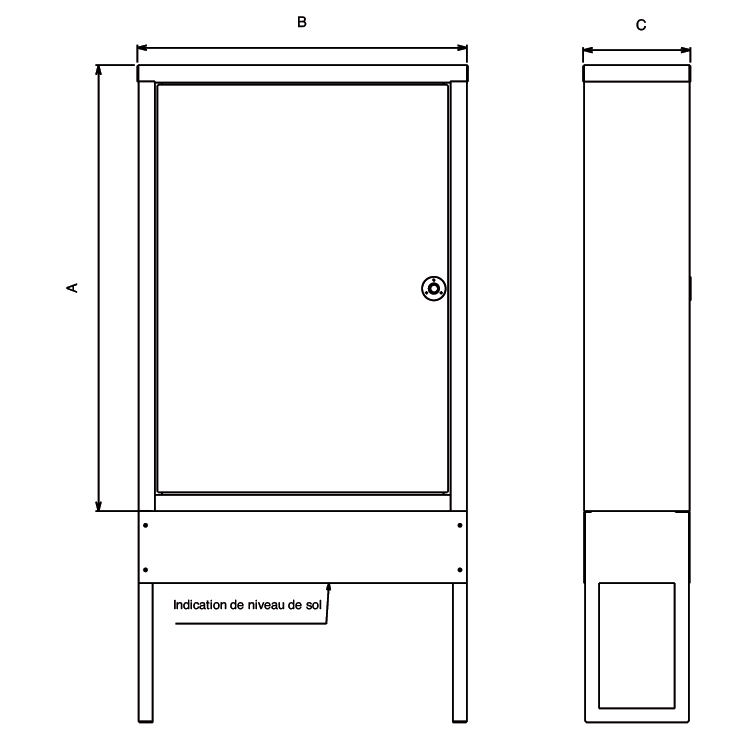 devismes-r-seaux-gaz-armoire-regroupement-compteur-avec-socle-ivoire image 2