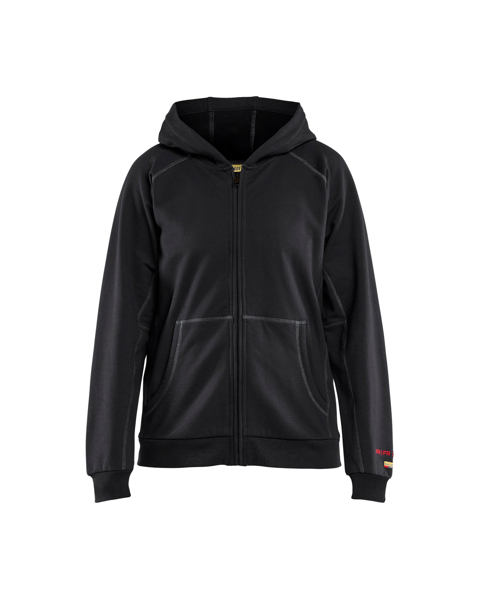 blaklader-hoodie-zipp-ignifug-femme-noir-cat-2 image 1