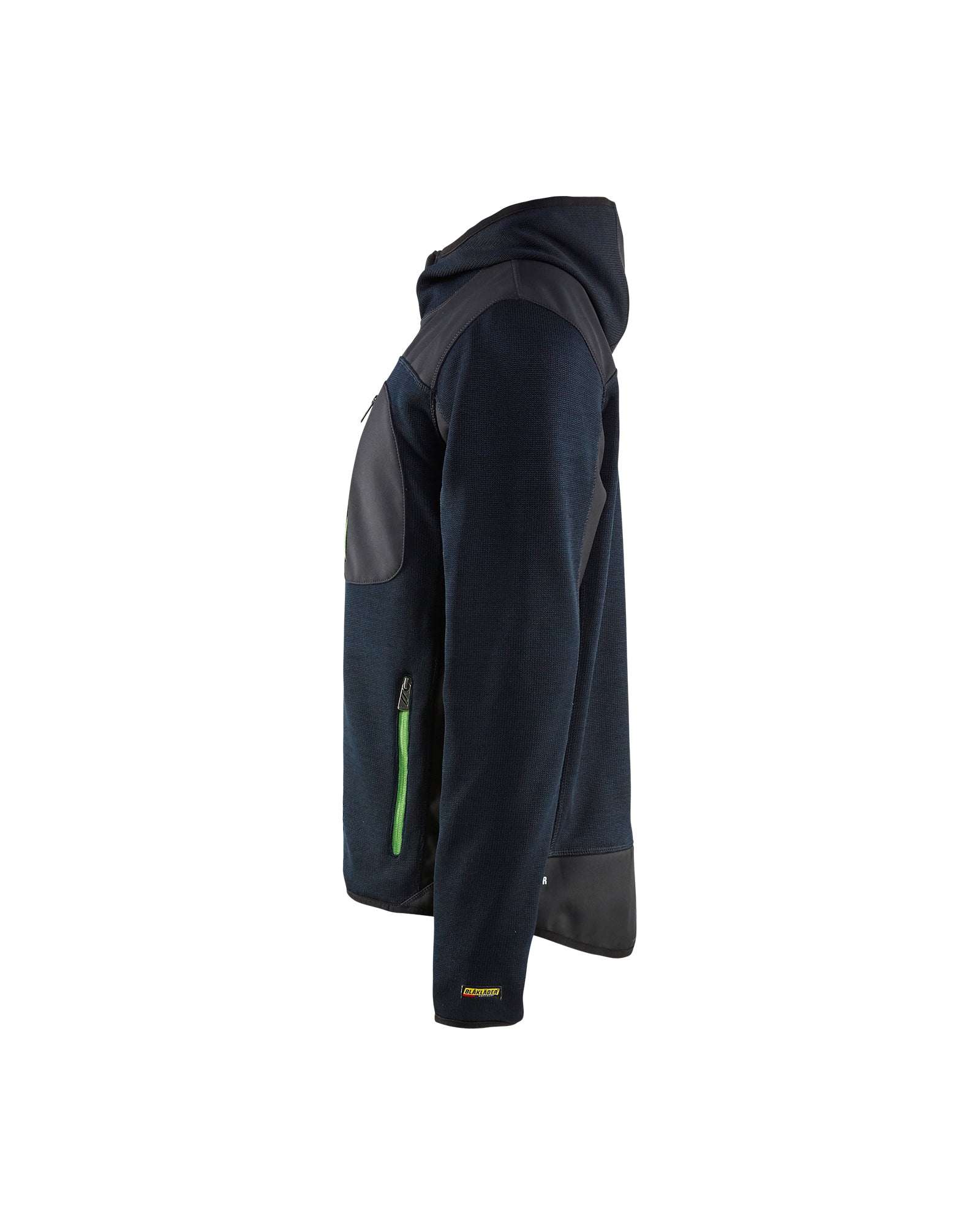 blaklader-knitted-jacket-veste-tricot-e-bleu-marine-vert image 4