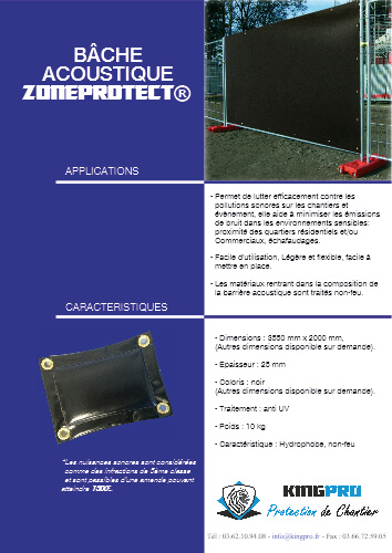 kingpro-zoneprotect-b-che-acoustique-3-55x2-m-38db image 2