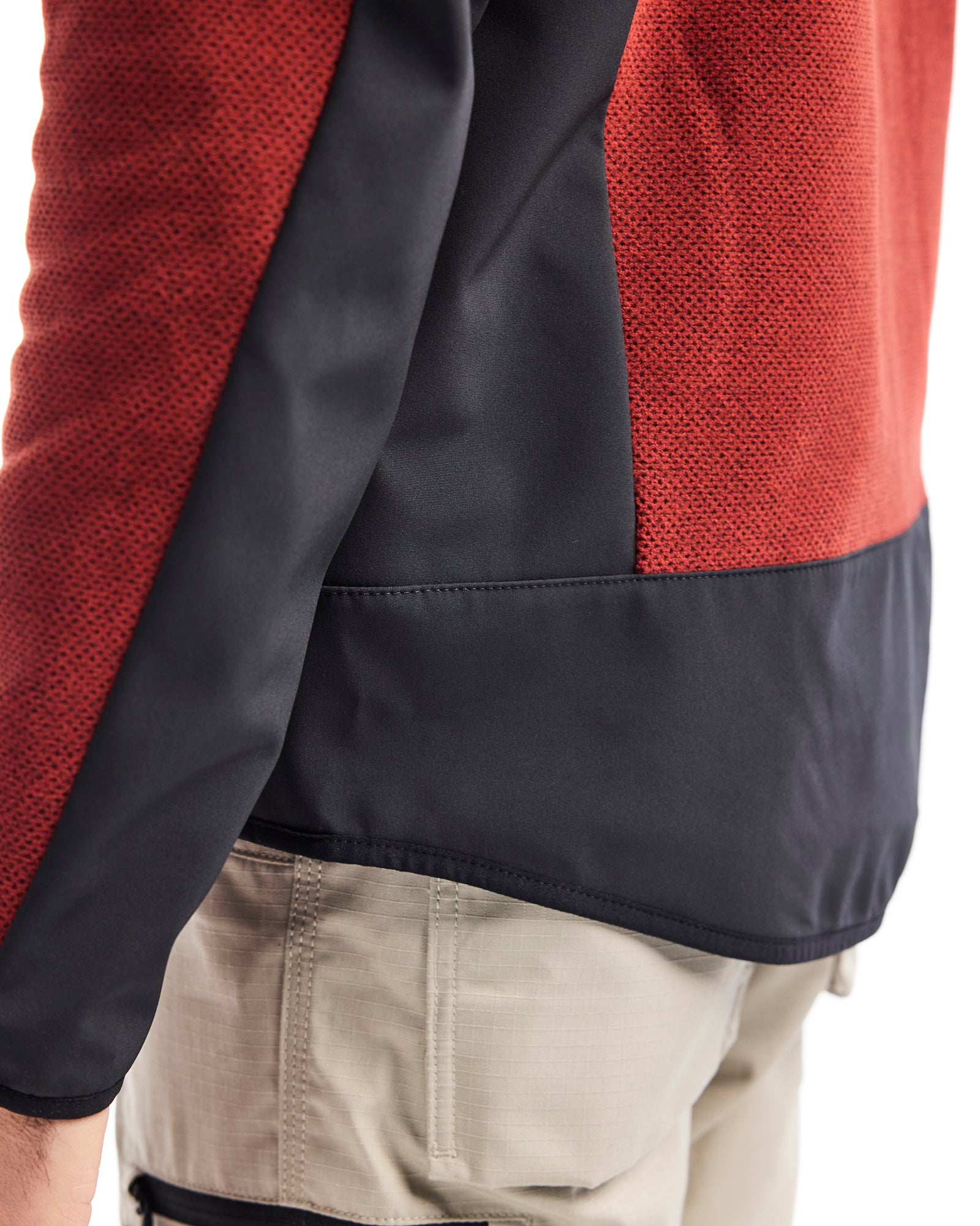 blaklader-veste-polaire-tricot-e-rouge-br-l-mi-saison image 7