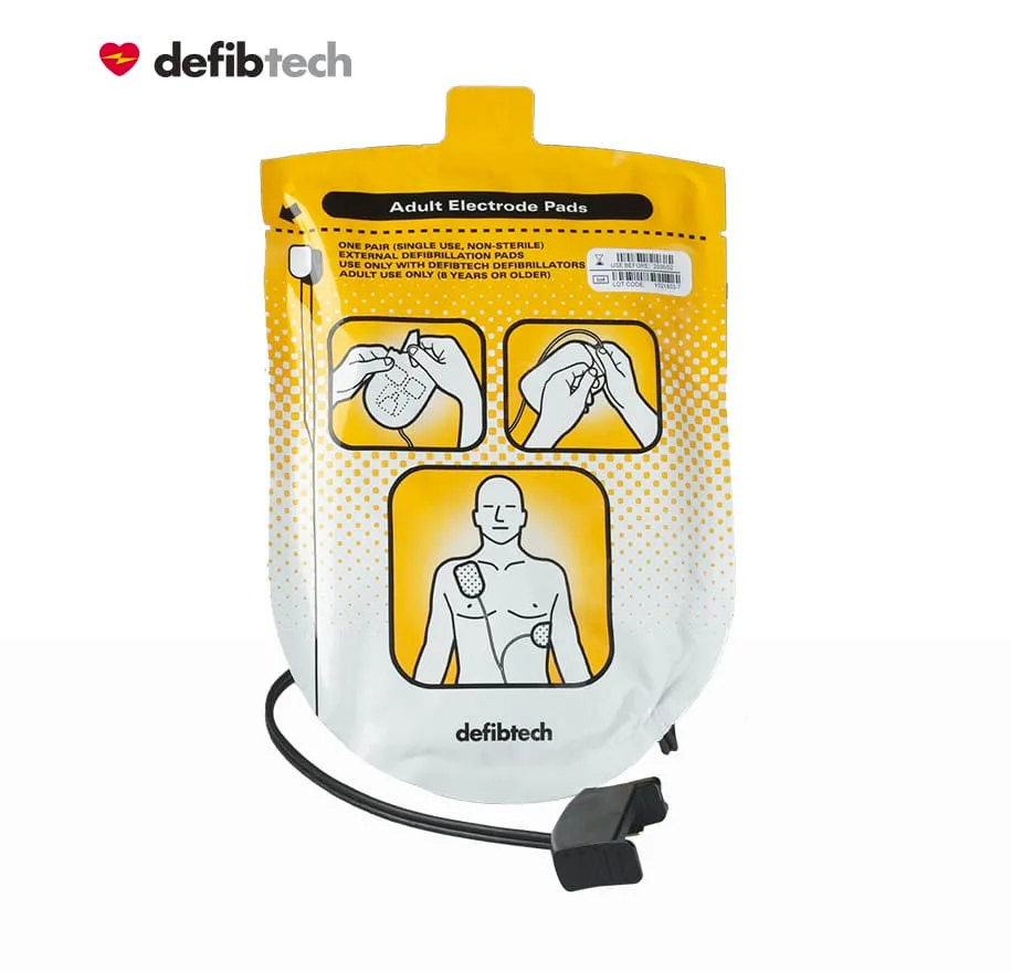 defibtech-lifeline-ddp-100-lectrodes-adulte-d-fibrillateur image 1