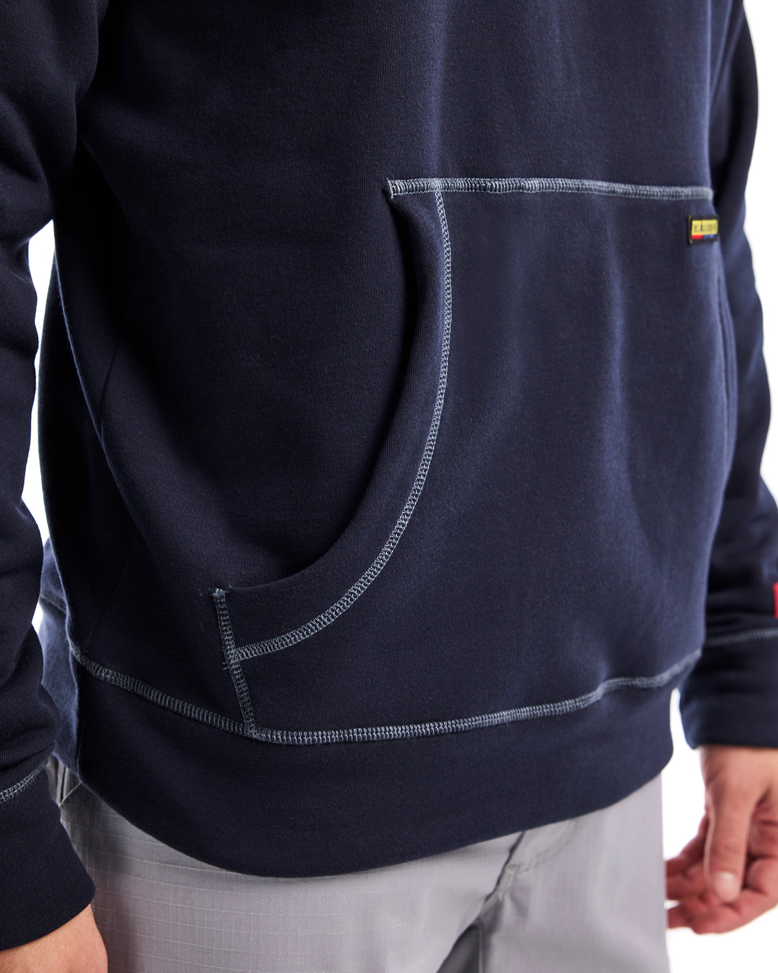 blaklader-hoodie-sweat-ignifug-bleu-marine-cat-2 image 5