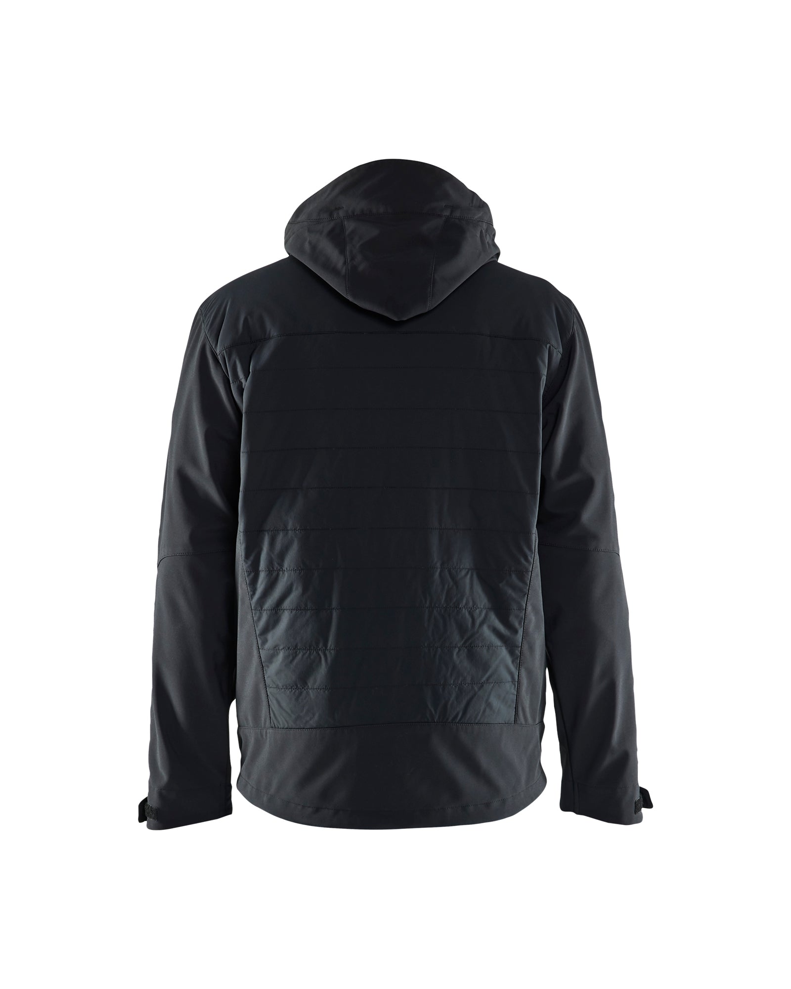 blaklader-tahoe-hybrid-veste-de-travail-noir-orange-softshell image 2