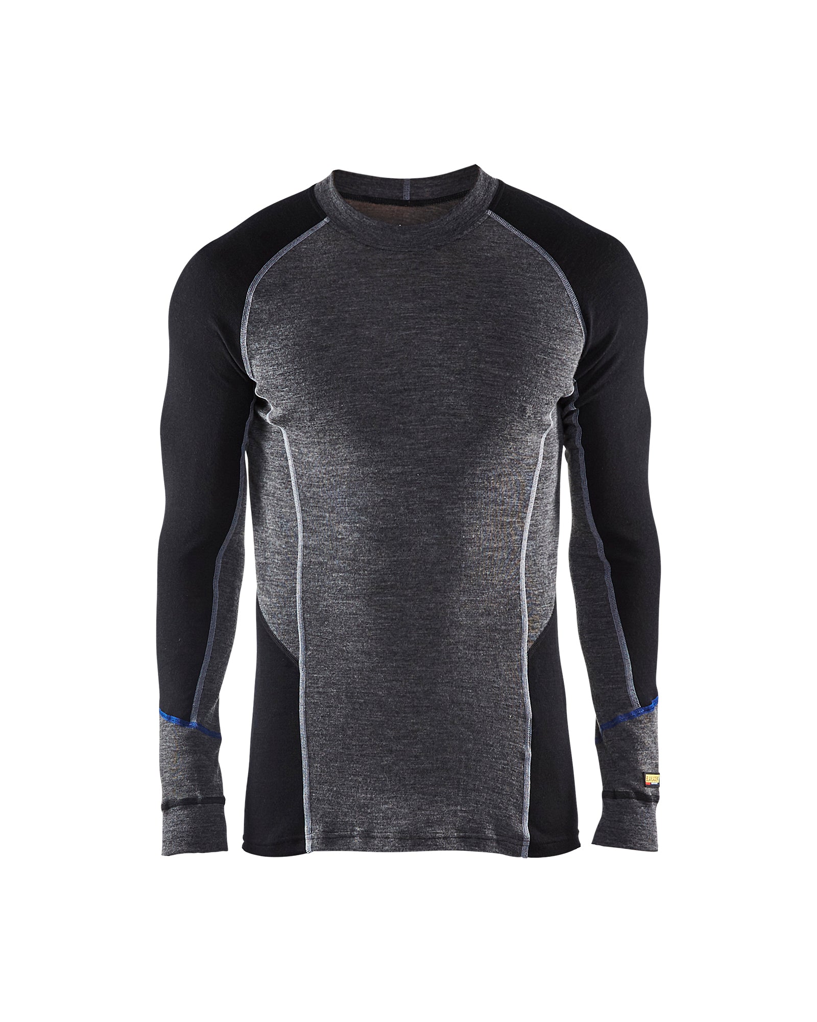 blaklader-base-layer-haut-thermique-gris-laine-m-rinos image 1