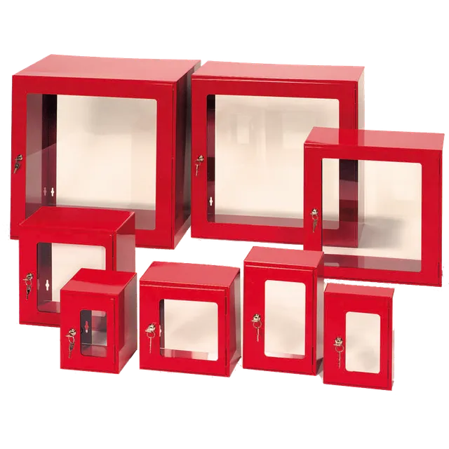 devismes-bo-te-sous-verre-dormant-acier-ral-3000-h520 image 1