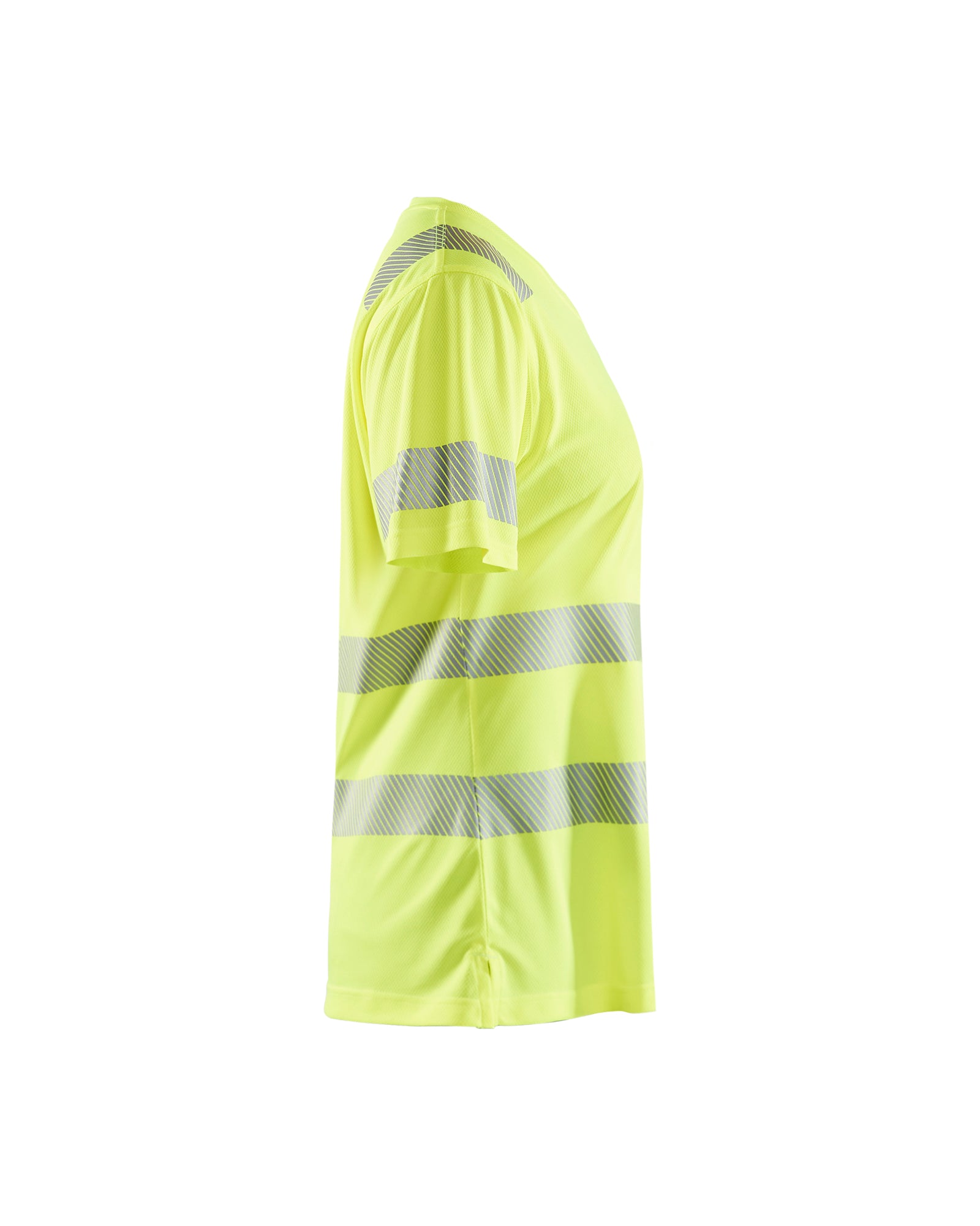 blaklader-t-shirt-femme-haute-visibilit-jaune-manches-courtes image 3