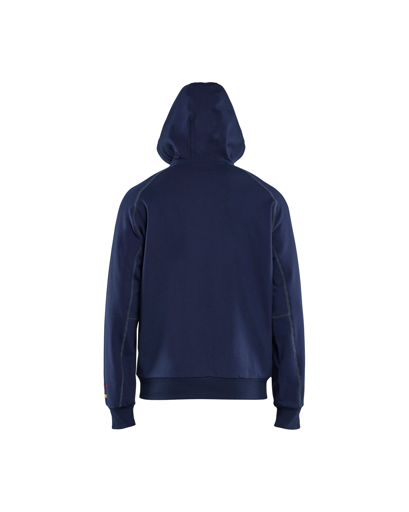 blaklader-flame-resistant-full-zip-hoodie-sweat-bleu-marine-ignifug image 3