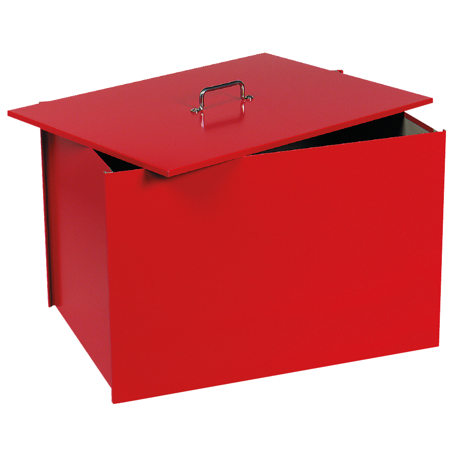 devismes-bac-sable-100-litres-acier-rouge-ral-3000 image 1