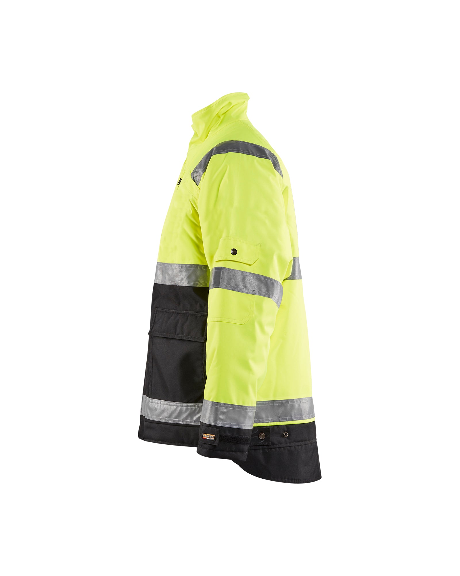 blaklader-hi-vis-winter-bomber-jacket-veste-jaune-noir-hiver image 4
