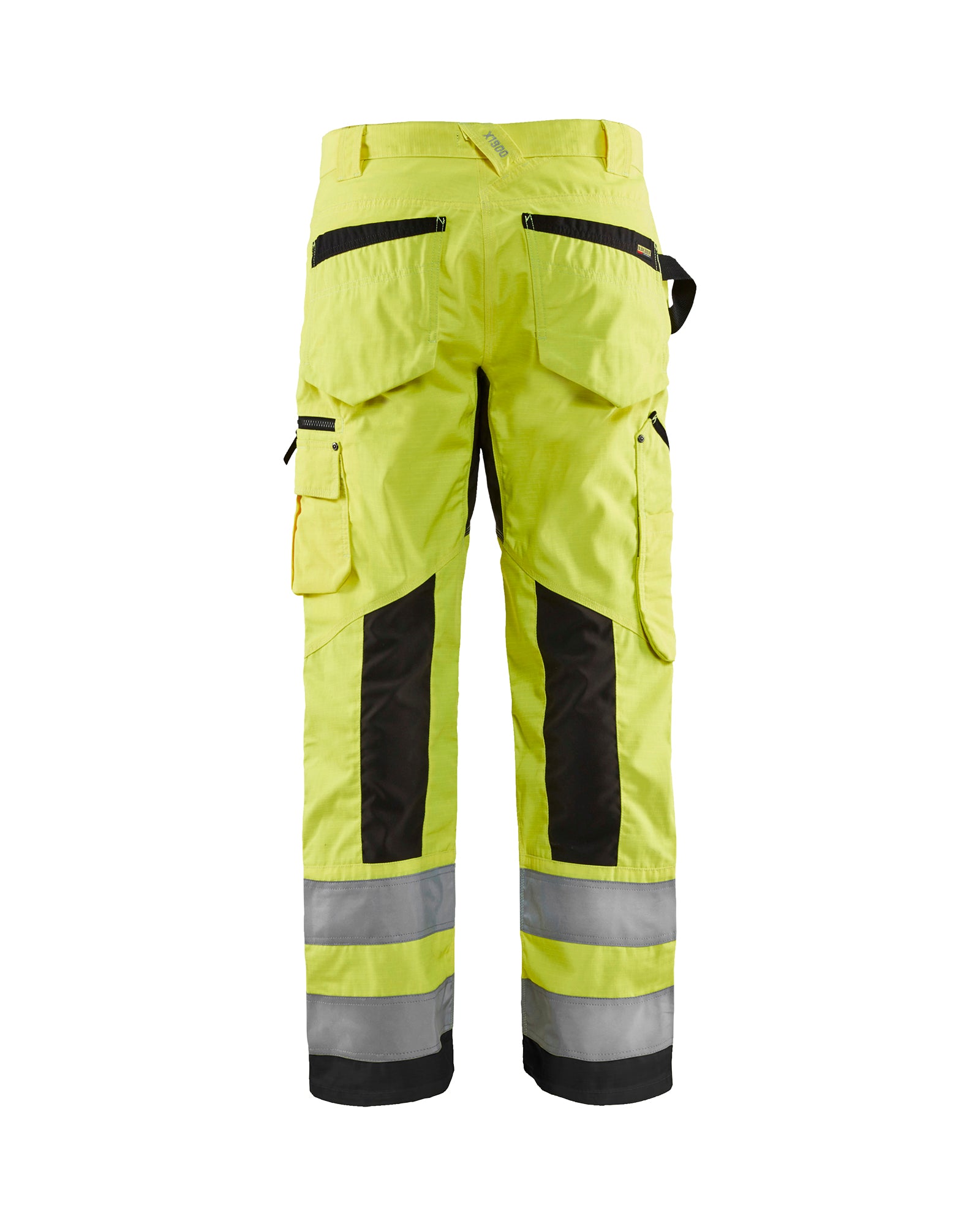 blaklader-ripstop-pro-pantalon-haute-visibilit-jaune-noir image 2