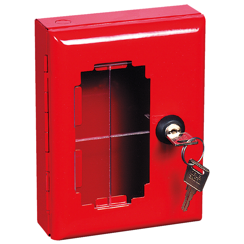 devismes-s-curit-incendie-bo-te-cl-plexiglas-rouge image 1