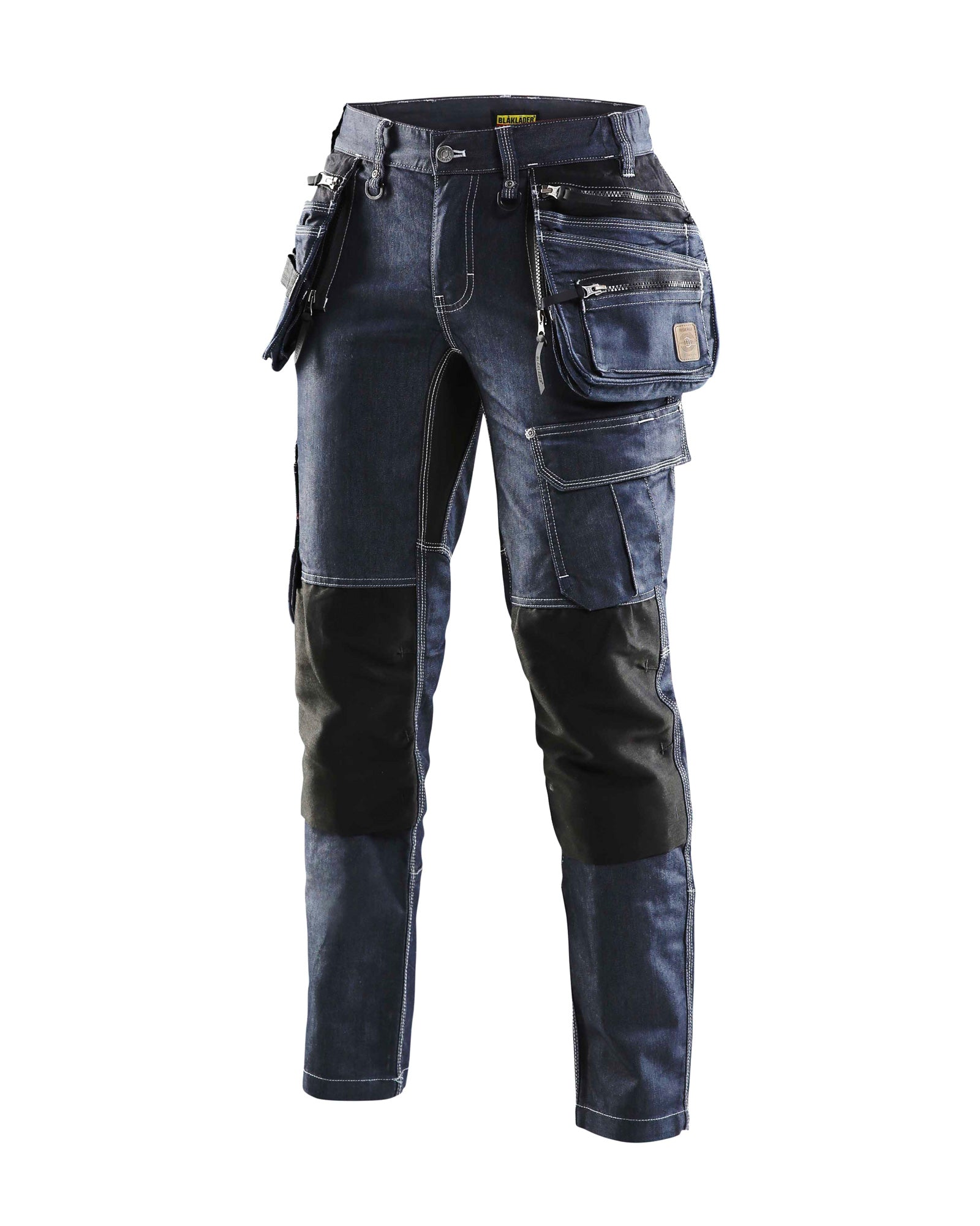 blaklader-surge-max-pantalon-travail-femme-bleu-marine-noir-canvas image 2
