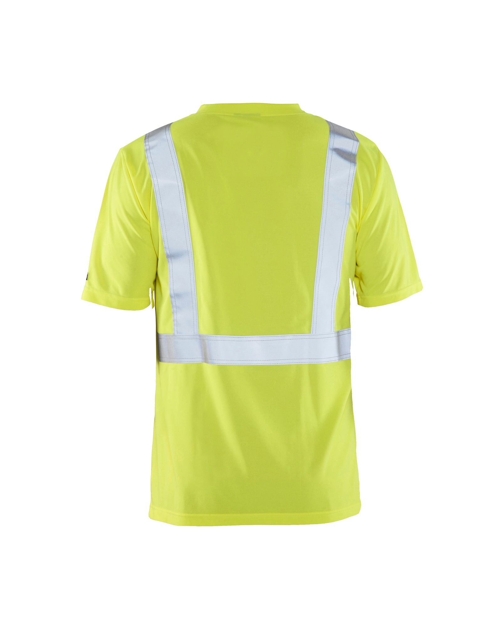 blaklader-hi-vis-pocket-t-shirt-jaune-haute-visibilit-poche image 2