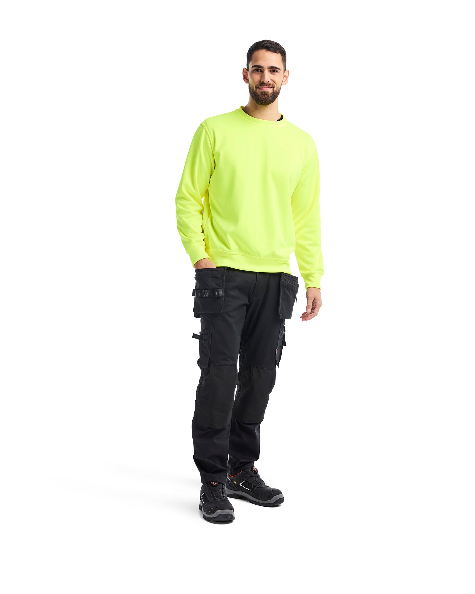 blaklader-blanks-sweat-visibilit-jaune-logo-floquer image 5