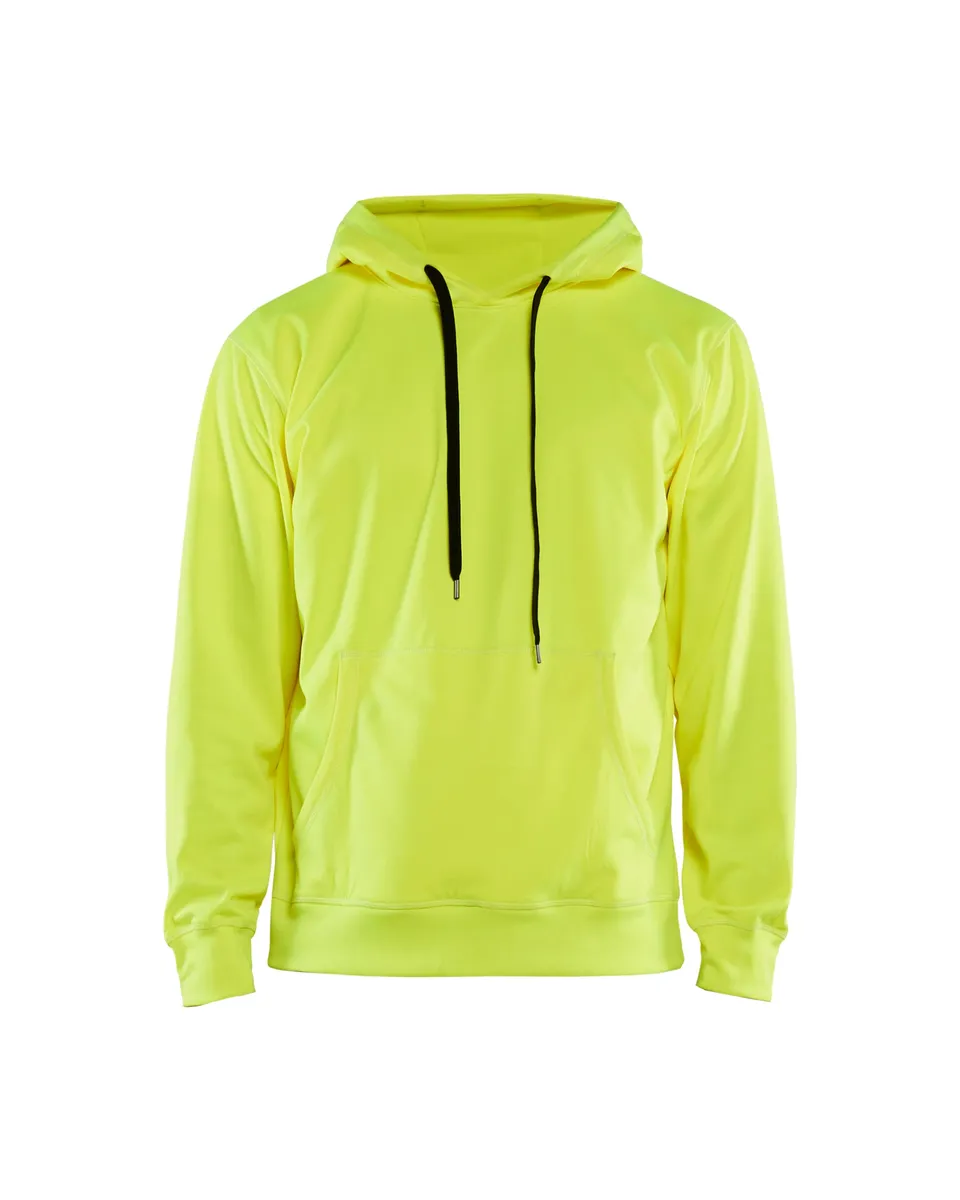 blaklader-blanks-visibility-hoodie-sweat-jaune-coton image 1