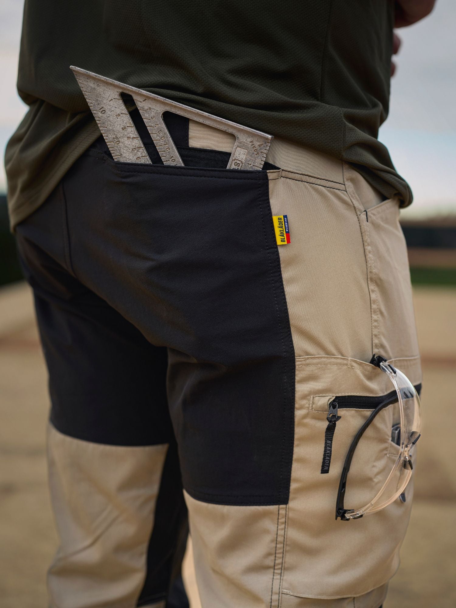 blaklader-stratus-lite-stretch-pantalon-travail-noir-stretch image 7