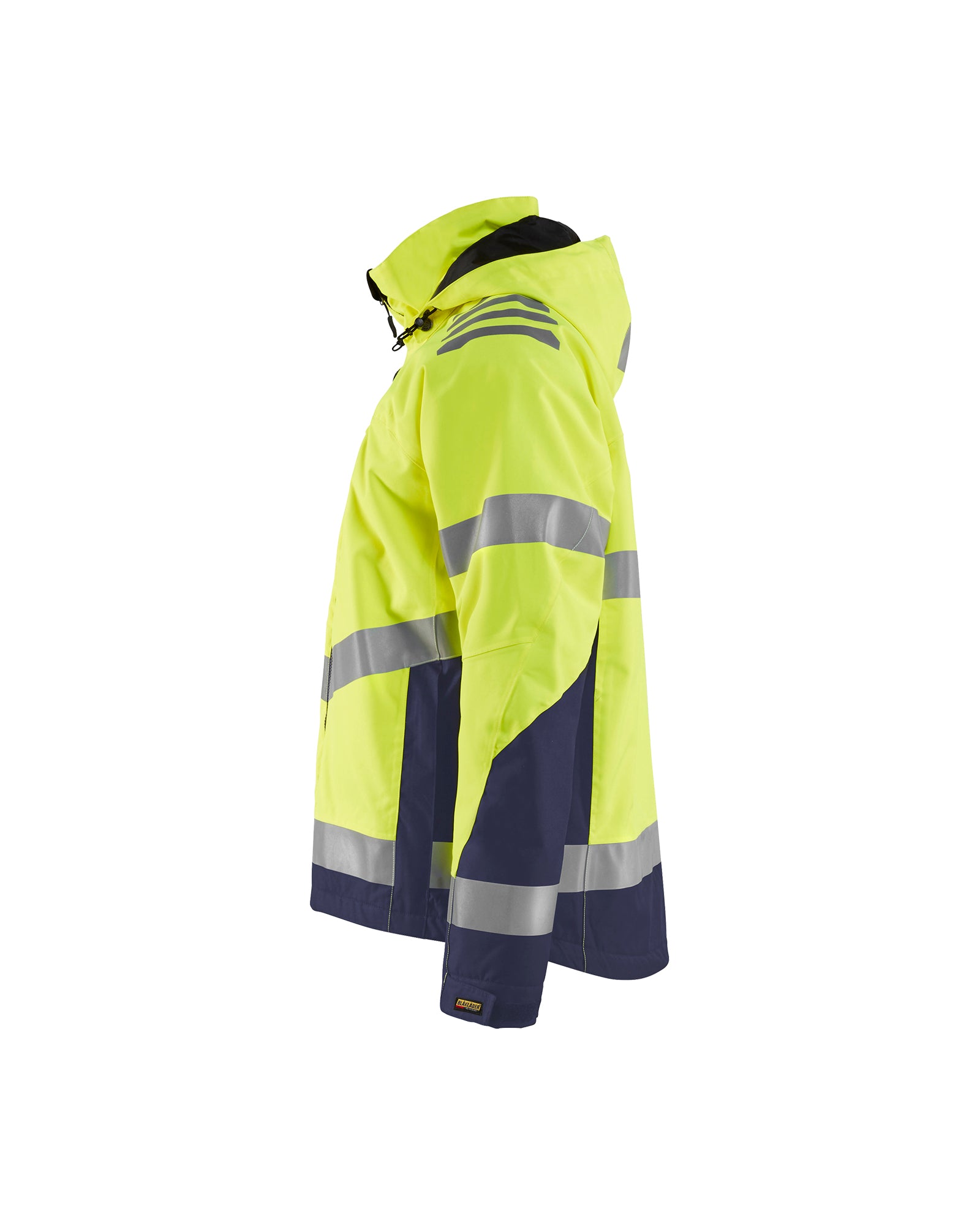 blaklader-air-mesh-veste-haute-visibilit-hiver-jaune-marine image 5