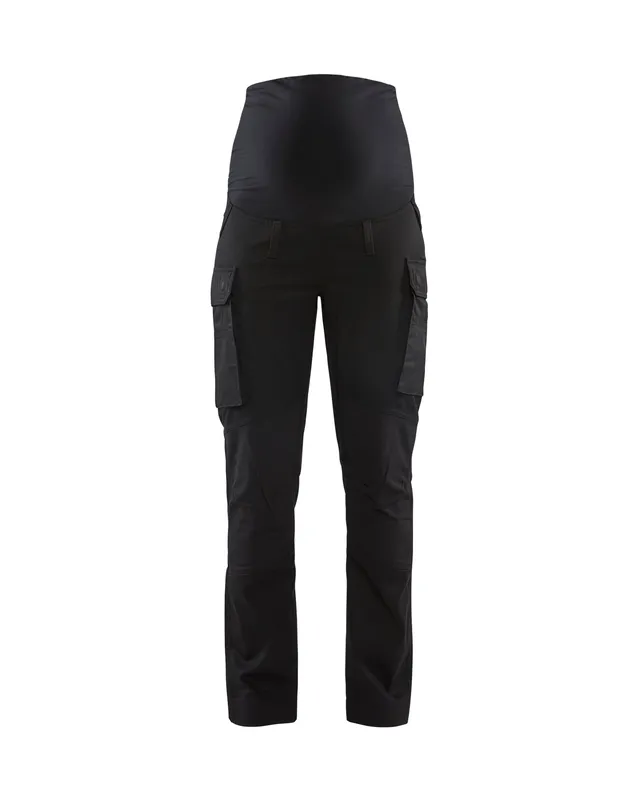 blaklader-maternity-stretch-pantalon-grossesse-noir-femme image 1