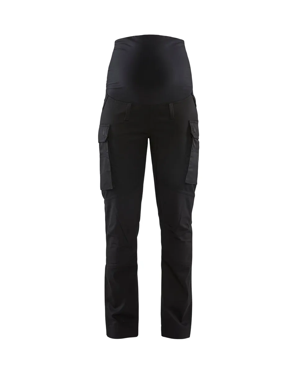 blaklader-maternity-stretch-pantalon-grossesse-noir-femme image 1