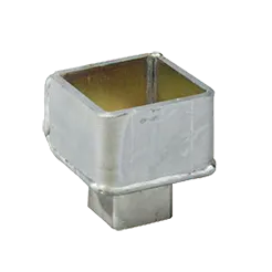 devismes-douille-robinet-de-branchement-gaz-acier-zingu image 1